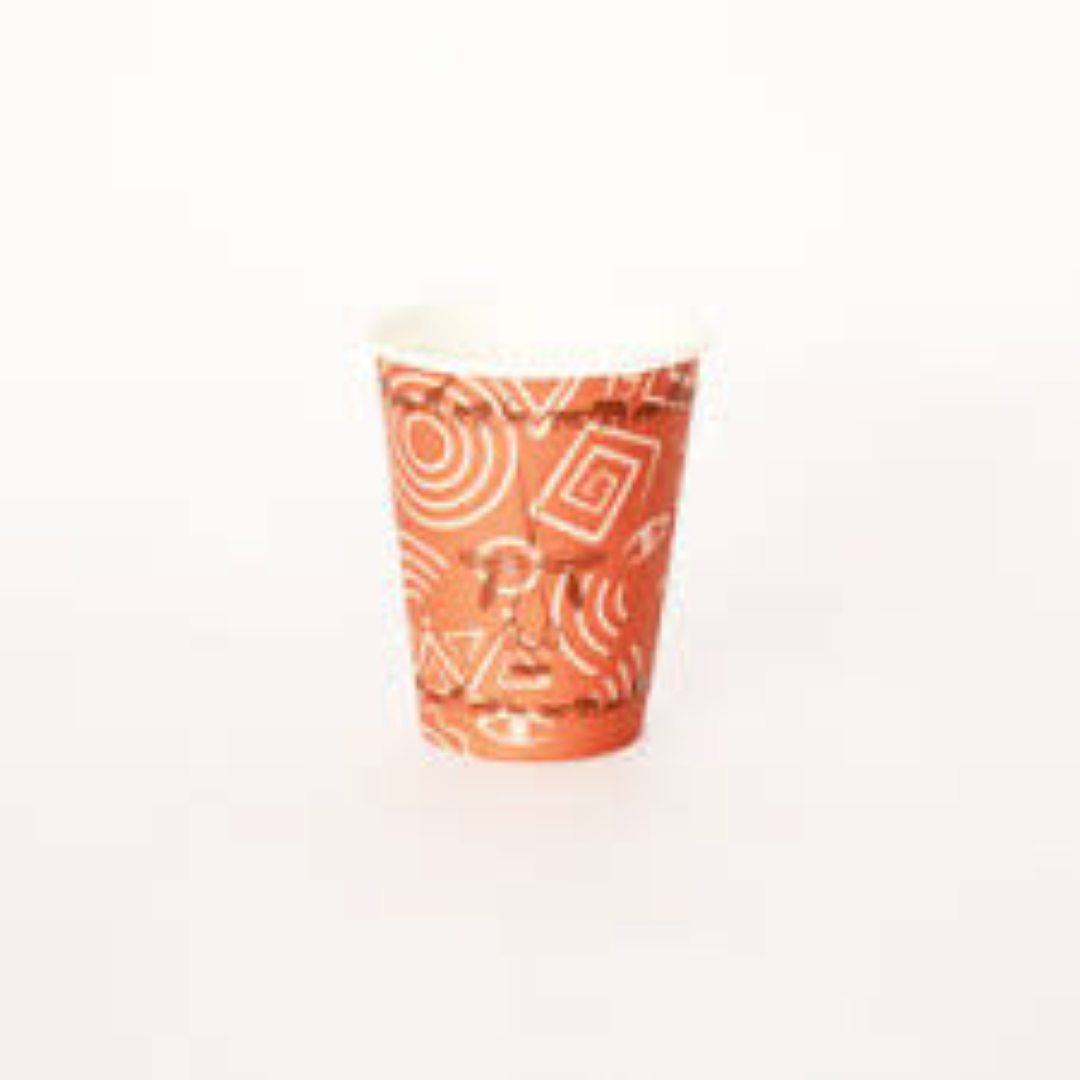 ECSTACY PAPER CUP BROWN 330ML